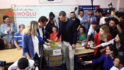 İmamoğlu, Binali Yıldırım'ın tebrik açıklamasını böyle izledi