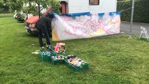 Un street-artiste invité à l’Ehpad, pour la fête de l’été
