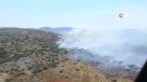 Balıkesir'de korkutan orman yangın: Yangına havadan ve karadan müdahale ediliyor