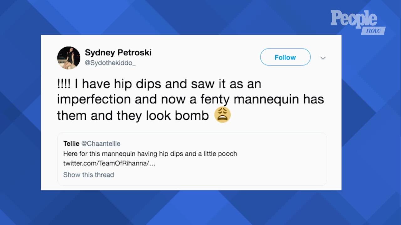 Rihanna Praised for Using Curvy Mannequins 'with Love Handles' at Fenty Clothing Pop-Up Store