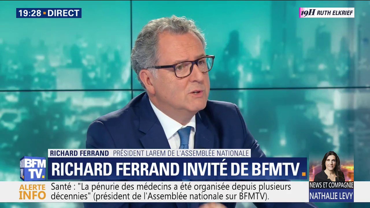 Richard Ferrand: "Aussi longtemps qu'Emmanuel Macron sera Président, ce sera oui à la PMA et non à la GPA"