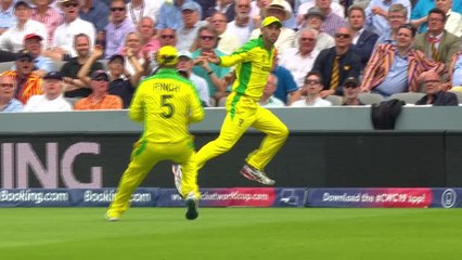 Maxwell and Finch combine for outstanding catch
