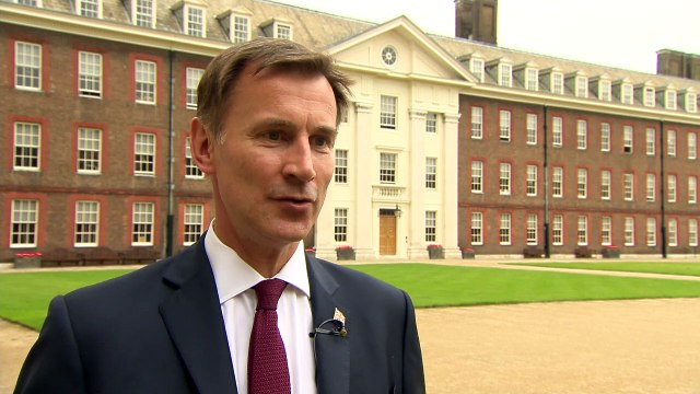 Jeremy Hunt will 'stand tall' with more defence spending
