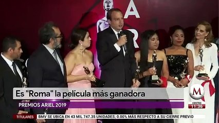 'Roma' triunfa en los Ariel; arrasa con 10 estatuillas