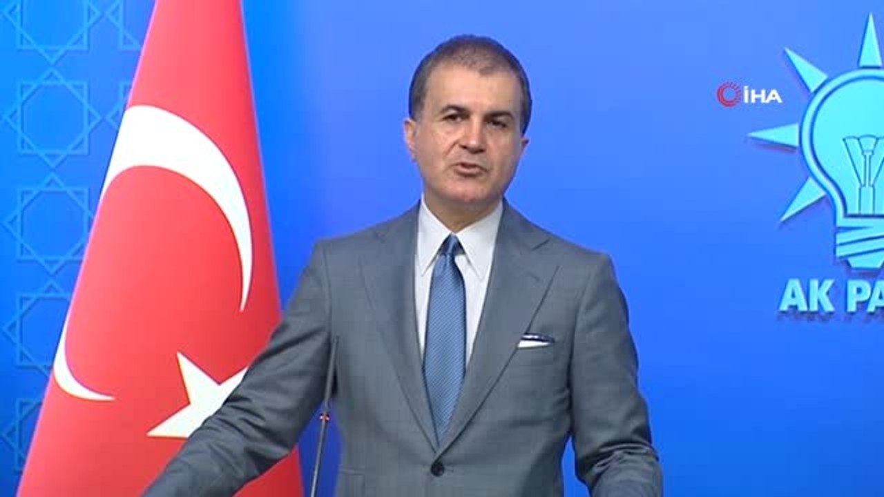 AK Parti Sözcüsü Çelik: "Biz teröre karşı tutumu net olan partiyiz.
