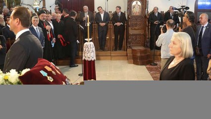 Κηδεύτηκε με τιμές εν ενεργεία Προέδρου ο Δημήτρης Χριστόφιας