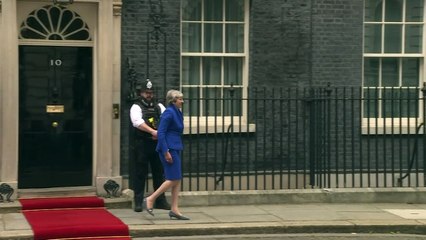 Theresa May welcomes Iraqi president