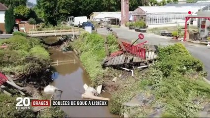 Intempéries : Lisieux sous la boue