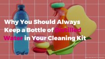 Why You Should Always Keep a Bottle of Distilled Water in Your Cleaning Kit