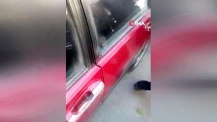 Kartal'da tacizciye linç girişimi kamerada