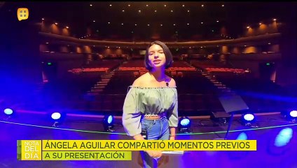 ¡ESTÁ IMPARABLE! Ángela Aguilar ya se presentó como solista y lo hizo en Modesto California. 92/