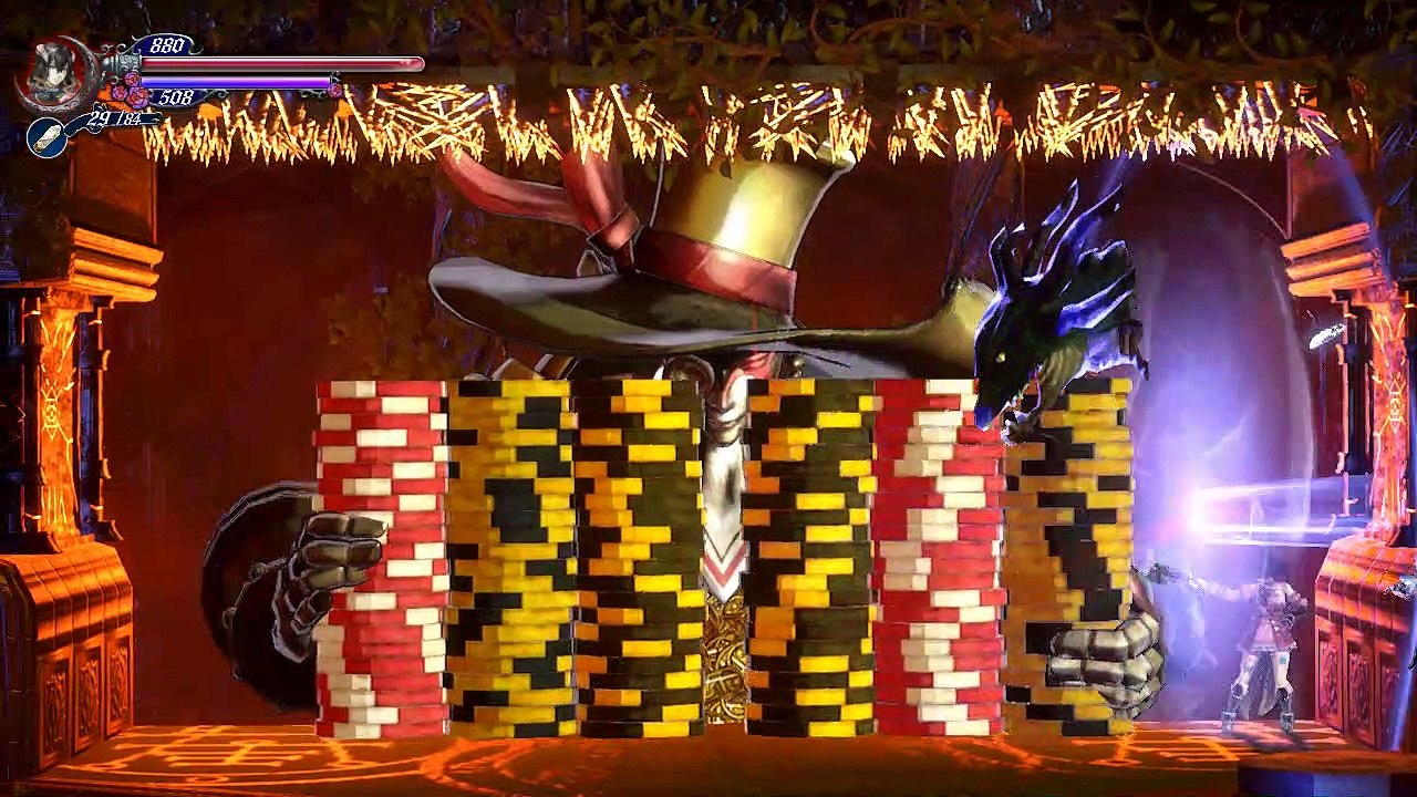 Bloodstained ROTN,Gameplay Español 15, Valefar el demonio del dinero para llegar a la zona de hielo