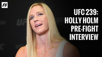 UFC 239: Holly Holm pre-fight interview