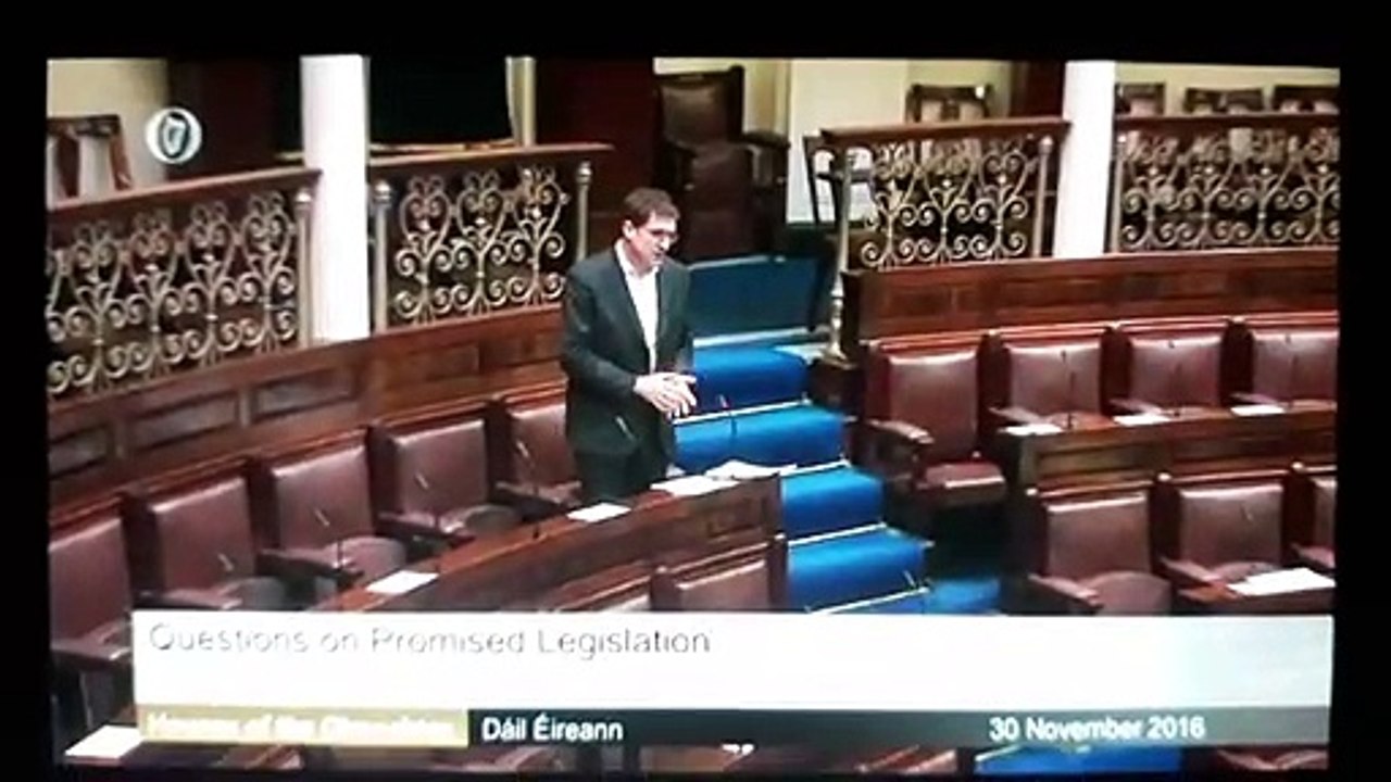 EAMON RYAN Green party. HIV crisis in Ireland