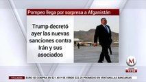 Pompeo llega por sorpresa a Afganistan