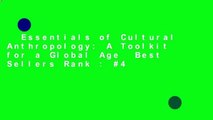 Essentials of Cultural Anthropology: A Toolkit for a Global Age  Best Sellers Rank : #4
