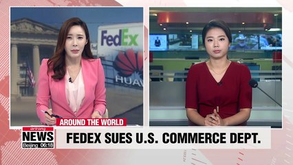 FedEx sues U.S. Commerce Department over export controls in Huawei dispute