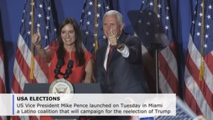 Pence launches "Latinos for Trump" coalition in Miami