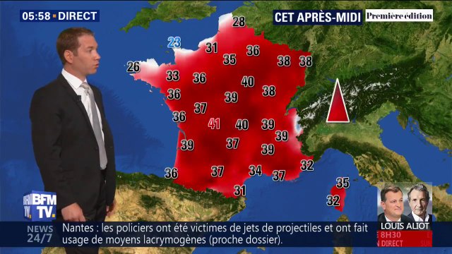 Jusqu'à 41°C... Il fera encore plus chaud ce mercredi