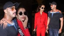 Malaika Arora Arjun Kapoor Leave For New York To Celebrate Arjun's 34th Birthday