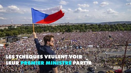 Prague: des centaines de milliers de personnes contre la corruption