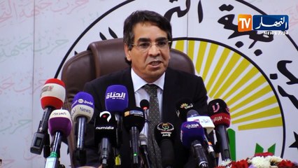 جميعي: الحزب يدعم المؤسسة العسكرية نظير الإنسجام والإحساس الذي تبين عنه إتجاه مطالب الشعب الجزائري