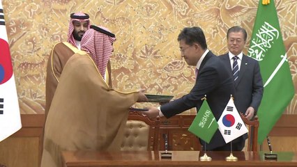 한·사우디, 83억 달러 규모 MOU 체결 / YTN