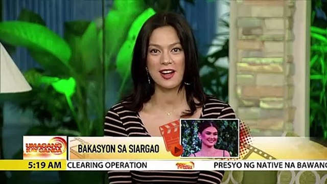 Angelica Panganiban, enjoy sa bakasyon sa Siargao | UKG
