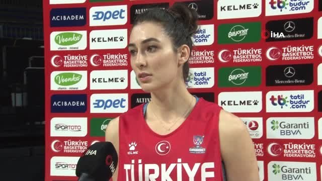 (Özel haber)Tuğçe Canıtez: Elimizden gelenin en iyisini yapıp, hedeflerimize ilerleyeceğiz - A...