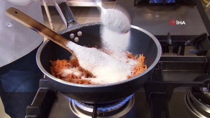 Bu sebzenin tatlısı damak çatlatıyor