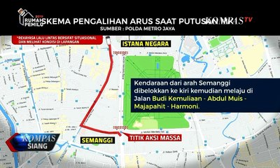 Arus Lalu Lintas di Depan MK Dialihkan, Catat Rutenya