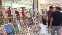 Diyarbakır'ın Van Gogh'undan Çocuk Esirgeme Kurumu'na destek sergisi