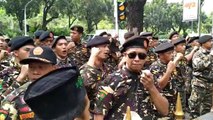 Didemo Banser NU di Gerbang Utama, Felix Siauw Keluar Balai Kota DKI Lewat Pintu Belakang