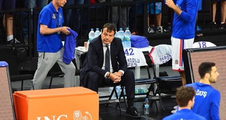 Ergin Ataman, final maçında neden oturduğunu açıkladı!