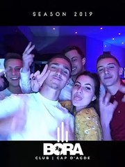 BORA club cap d'agde 2019