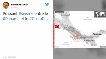 Séisme de 6,3 entre le Panama et le Costa Rica, des « dégâts significatifs » attendus