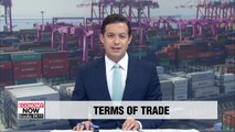 S. Korea’s terms of trade worsen for 18th consecutive month