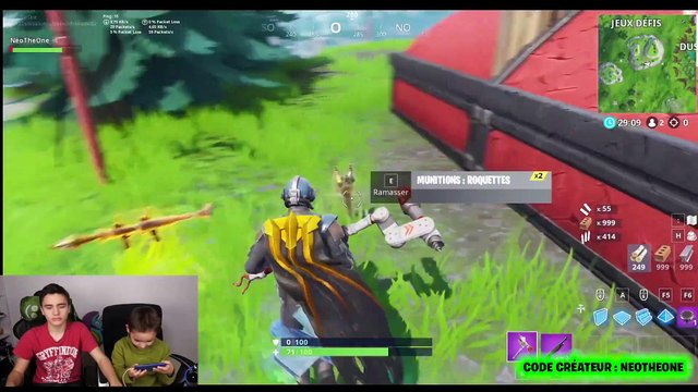 LE PIRE CACHE CACHE AVEC SWAN SUR FORTNITE BATTLE ROYALE - Néo The One