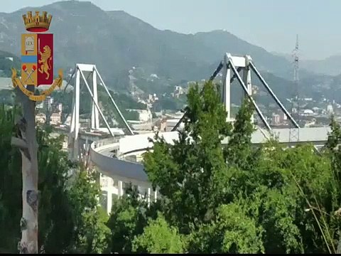 Genova - Abbattuto Ponte Morandi (28.06.19)