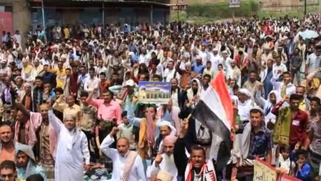 ABD'nin Yüzyılın Anlaşması planı Yemen'de protesto edildi