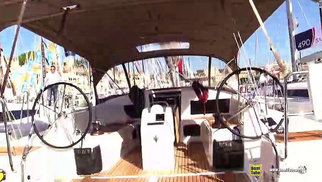 2019 Jeanneau Sun Odyssey 440 Yacht - Deck and Interior Walkaround - 2018 Cannes Yachting Festival