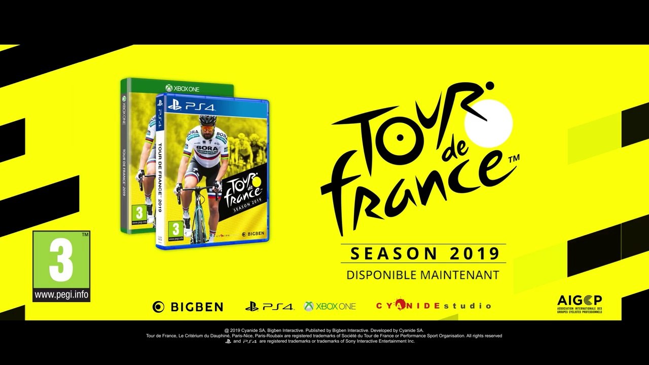 Tour de France 2019 -  Le trailer du jeu vidéo "Tour de France 2019" par Bigben !