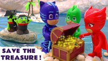 Save the Pirate Treasure with PJ Masks Toys and the Funny Funlings and Thomas and Friends in this family friendly full episode english story for kids