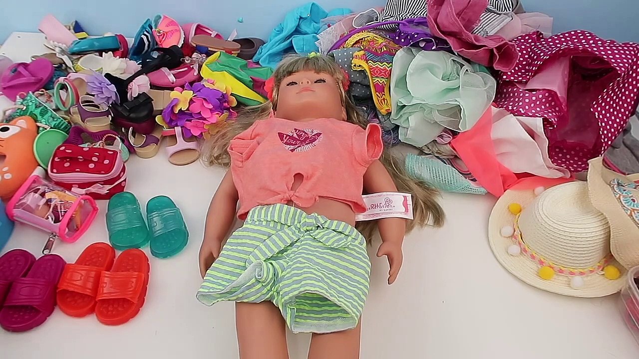 Oyuncak Bebekler ile TATİL VALİZİ Hazırlıyoruz! Tatil Öncesi Saç Bakımı! Bidünya Oyuncak 