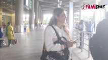 Isha Koppikar's daughter run away from media at Mumbai airport; Watch Video | FilmiBeat