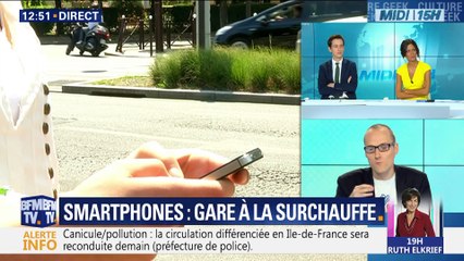 Smartphones: gare à la surchauffe