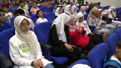 Vali Güzeloğlu, yaz Kur’an kursu öğrencileri ile buluştu