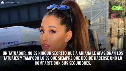El nuevo tatuaje de Ariana Grande viene con sorpresa bomba: ¡Ojo a la foto!