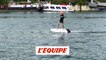 On a testé le foil électrique sur la Seine - Adrénaline - Surf