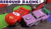 Hot Wheels Learn Colors & Learn English Rebound Racing with Disney Pixar Cars 3 Lightning McQueen with Toy Story 4 and Marvel Avengers 4 Endgame Superheroes